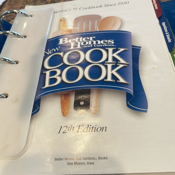 Better Homes and Gardens Cookbook 12th Edition - binder format - Picture 6 of 10